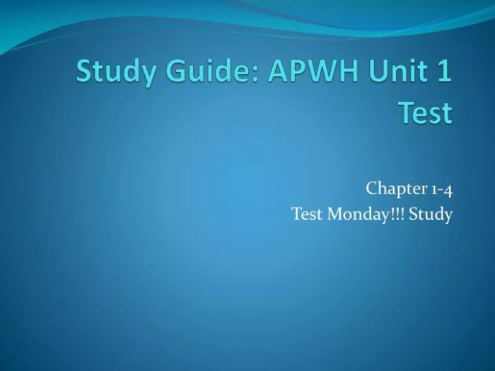 Apwh unit 1 practice test