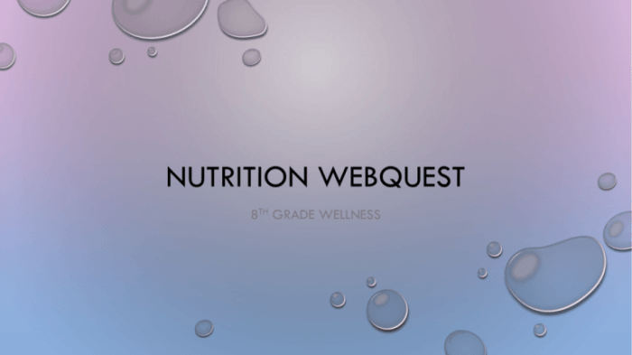 Fast food nutrition web quest answers