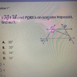 In trapezoid pqrs pq is parallel to sr