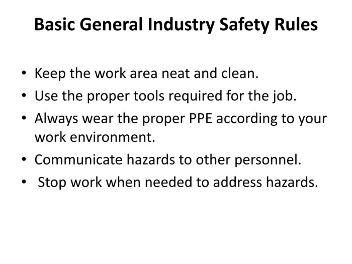 General industry safety order 3204