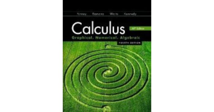 Calculus graphical numerical algebraic ap edition