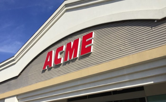 Approximately what percentage of acme sales come from the south