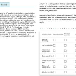 Which pediatric client requires immediate intervention by the nurse