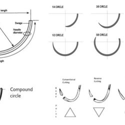 Chromic gut suture